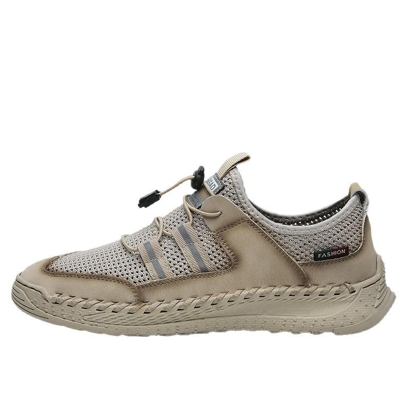 Mesh running trendy shoes spring new outdoor sports shoes sewn breathable youth casual shoes