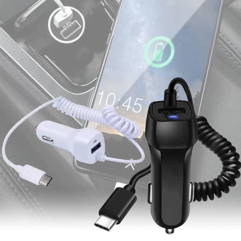 Galaxy For Samsung S20 Car Charger Cigarette Lighter Built In Usb Type C Port