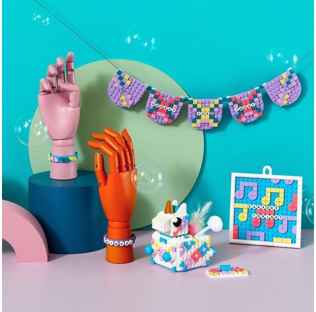 LEGO DOTS 41962 Creative Family Set with Unicorns