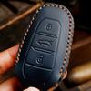 Leather Protective Shell for Peugeot 308 408 508 2008 3008 4008 5008 Citroen C4L C6 C3-XR Picasso DS3 DS4 DS5 Car Key Case Cover