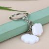 Souvenir Gifts For Women Men Car Key Handbag Pendants Keyring Diy Accessories Cute Resin Clouds Charms Keychain