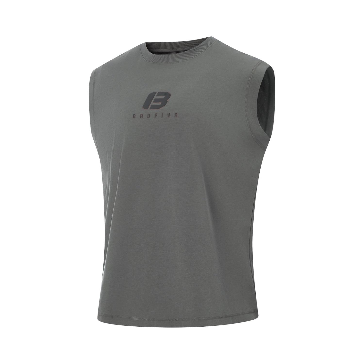 

Баскетбольная серия Li Ning Bad Five Буквенный круглый вырез Дышащий Универсальный Безрукавный Жилет Мужские топы AVSV147-2 M