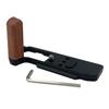Camera Hand Grip With Wooden Handle Arca Swisses Mount Tripods Compatibility for XM5 Easy Battery Access