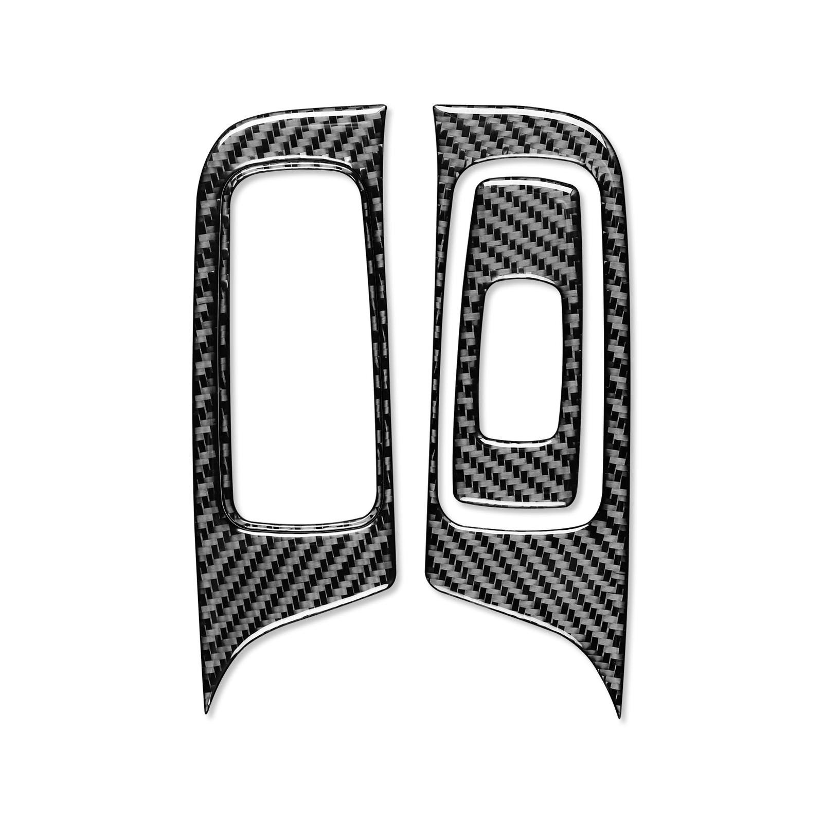 Carbon Fiber Power Window Switch Trim for Porsche 718 Cayman 2017-2025