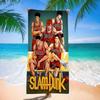 Slam Dunk Anime Microfiber Printed Beach Towel Mountain Climbing Yoga Beach Swimming Running Absorbent Soft Towel