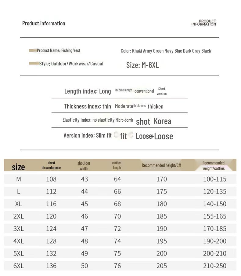 JEEP SPIRIT Men's Multi-Pocket Utility Vest