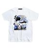 ESCAPEFROM Blue Burning City T-Shirt White