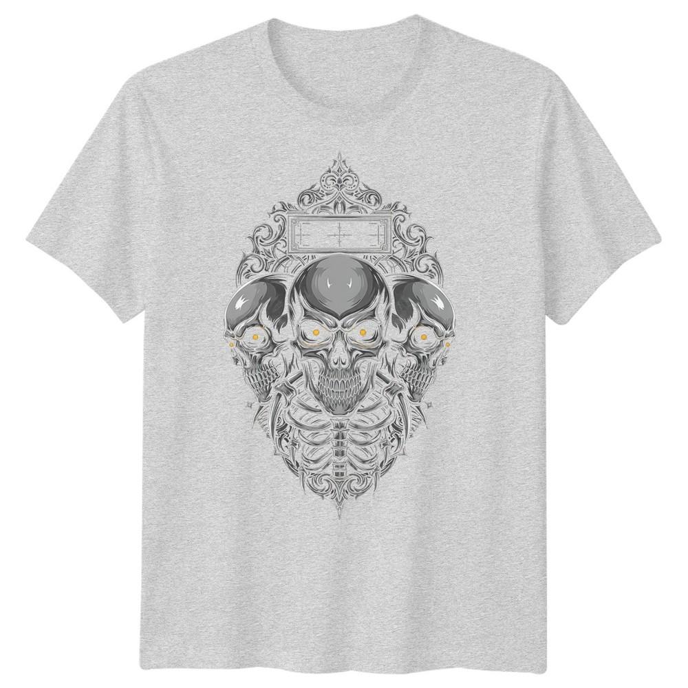 Skulls Dark Art Unisexs TShirt Ornate Graphic Tee