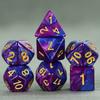 7-pack Dice with Carryall D4 D6 D8 D10 D D12 D20 Polyhedral Board Game Pieces