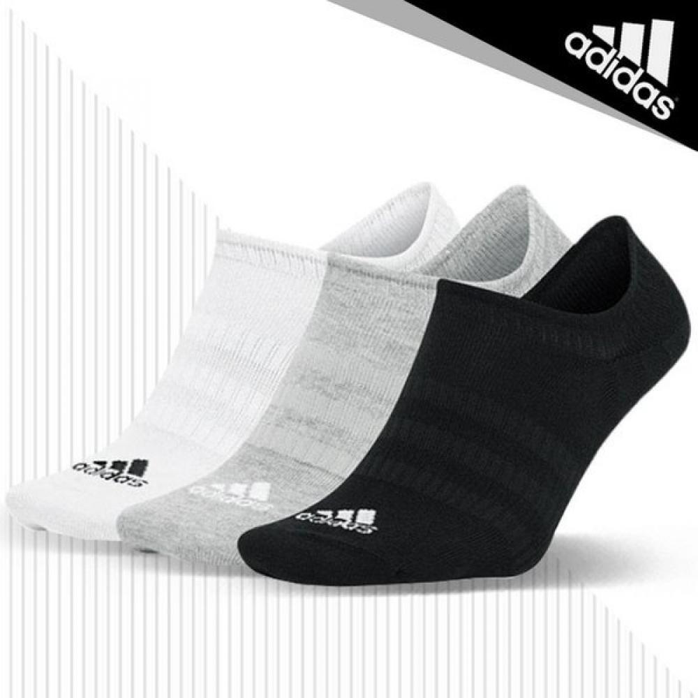 

Adidas Adidas Nosh 3P Socks DZ9414 White Gray Black New