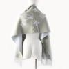 Great LOUIS VUITTON Stall Escalp Reykjavik Gray light blue cashmere M70462 Used