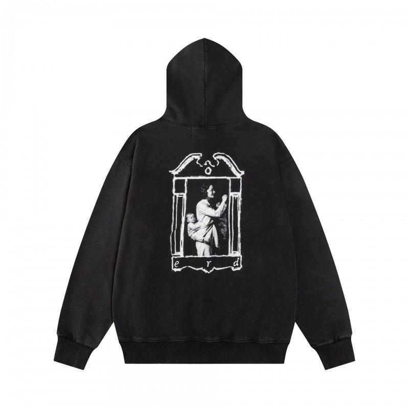 Unisex Casual Hooded Sweatshirt Long Sleeve Streetwear Oversized Fit Cotton Blend Winter Daily Wear