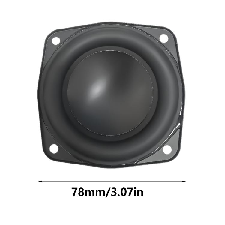 3-Zoll 40W Ersatz-Basslautsprecher mit belüftetem magnetischem Subwoofer-Lautsprecher verbessert den auditiven Klang
