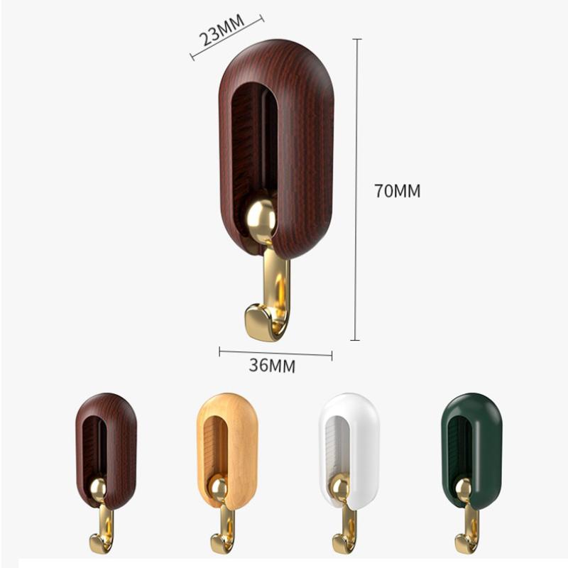4Pcs Multi-Purpose Hooks Non-Perforated Hook Home Hook Strong Adhesive Wall Hanging Wall Load-Bearing Non-Marking Hook Wall