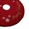 The Seasonal Gift Co. Merry Christmas Snowflake Tree Skirt