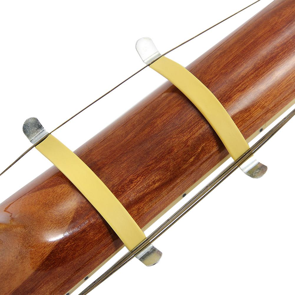 2PCS Guitar String Separator Luthier Frets Polish Strings Metal Spreaders Tool for Cleaning Fretboard Musical Instruments Repair