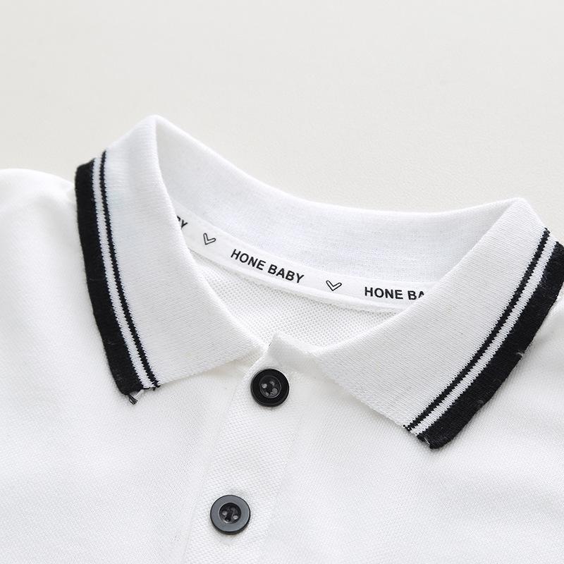 Summer Children's Polo Shirts T Shirts Short Sleeved Shorts Boys Set Children