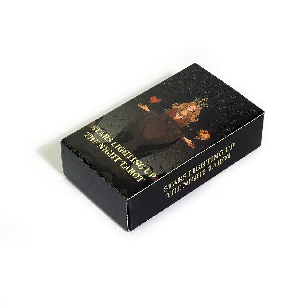 Stars Lighting Up The Night Oracle Cards A 78 Tarot Cards Divination Edition FortuneTelling Deck Borad Playing Games Tarot Decks