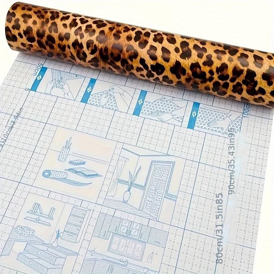 Trendy Leopard Spot Wall Stickers Self Adhesive High-End Living Room Bedroom Wallpaper Closet Furniture Rvation Stickers