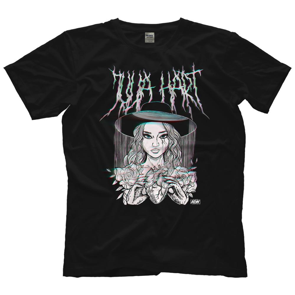Julia Hart  Hart Break AEW Official TShirt Unisex T-Shirt M