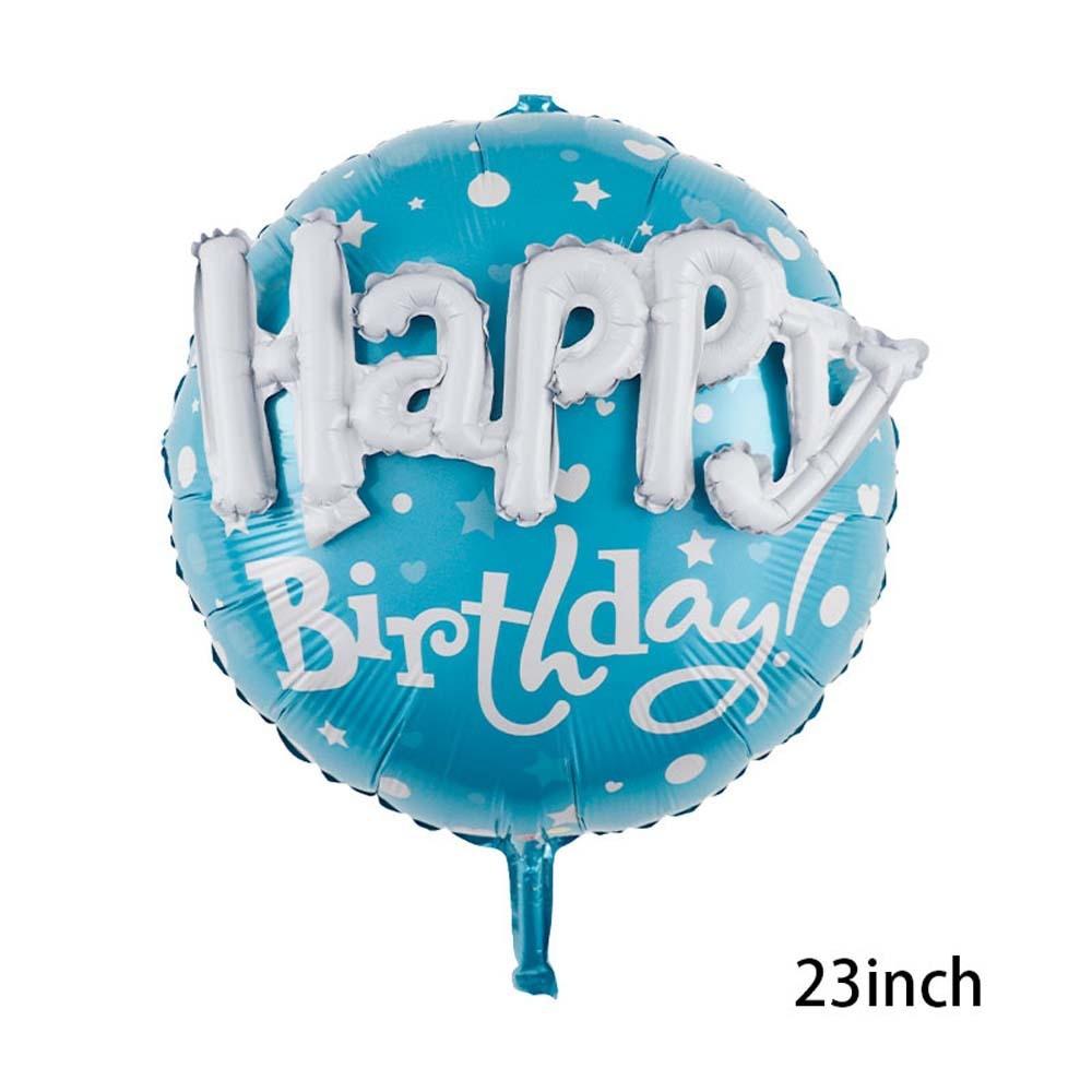 Premium Happy Birthday Aluminum Foil Balloons Ideal For Memorable Celebration Events