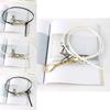 Fashion Gold Twisted Shape Knot Decoration Women Thin Belt For Casual Dress And Suit Waist Accessory