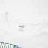 Puma Casual Printed Cotton Breathable Short Sleeve T-Shirt Men Tops White 673441-02