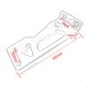 Durable Motorcycle Exhaust Pipe Hanger Easy Installation Wear Resistant High Strength for Krv180
