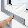 1000cm/393-Inch Self-adhesive Weatherproof Sealing Strip for Doors and Windows - Dust-proof, Noise-reducing Durable