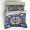 Intricate Decorative Pattern Print Bedding Set 1 Duvet Cover 2 Pillowcases for Adult and Children Luxury Gift Full Size