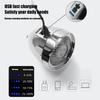 1PC Night Riding Safety Warning Light Retro Bicycle Headlights ABS 3LED Battery Powered Bike Front Lamps Riding Accessories