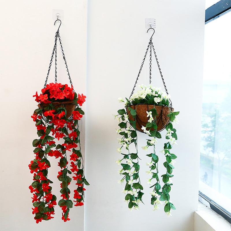 Natürliche Kokosfaser-Einsätze, dicke Kokosfaser-Einsätze für Gartenpflanzgefäße, runde Pflanzeinsätze für Hängekörbe, Ersatzeinsätze