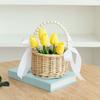 Charming Accent Wedding Basket Willow Basket Woven Flower Basket
