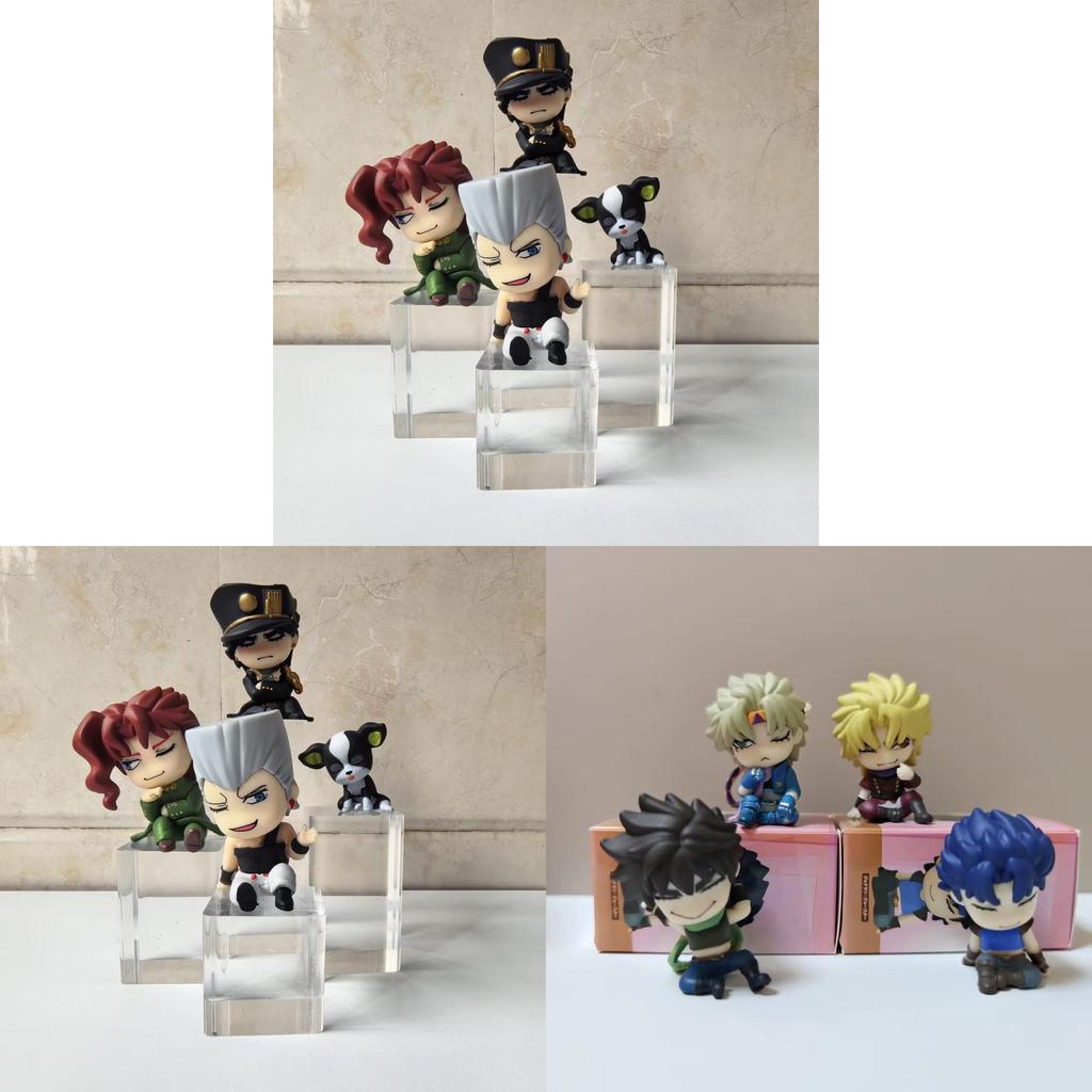 Jojos Bizarre Adventure Model Set With Pvc Material For Fans And Collectors
