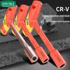 High Voltage Insulated T-Handle Socket Wrench for EV Maintenance
