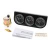 52mm 3 in 1 Triple Gauge Kit oil Temp Gauge 50-150℃ Oil Pressure Gauge 0-7 OIL/KG Voltmeter 8-16V With Temp&Pressure Sensor