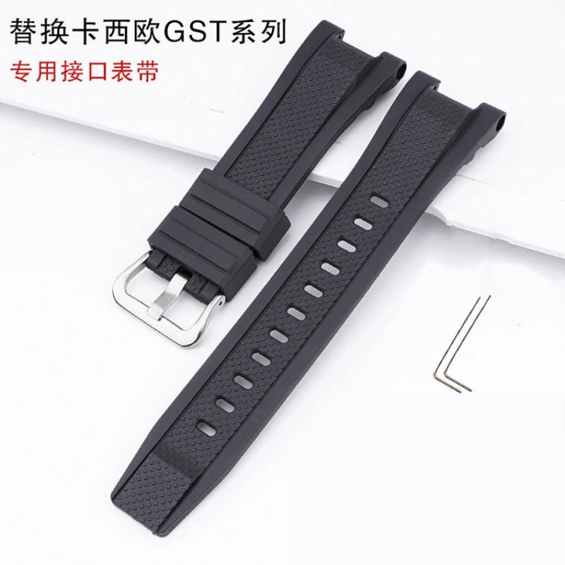 Resin Strap Casio GST-W120/130L/S310/410 Camouflage Watch Band Replacement Accessories