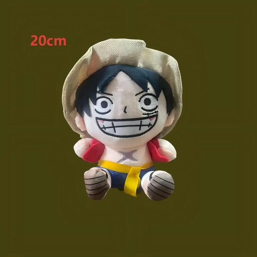 

Горячие японские аниме One Piece Плюшевые игрушки Мультяшная фигурка Луффи Чоппер Эйс Ророноа Зоро Милая мягкая кукла Детские рождественские подарки!