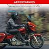 For Harley-Davidson 23-later FLHXSE 24-later FLHX 25-later FLHXU Motorcycle 14" ABS Plastic Smoke/Black Windscreens Windshield
