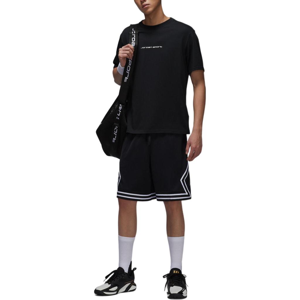 Jordan Sport Dri-FIT Diamond Striped Quick-Dry Casual Shorts Men Shorts IF5833-011