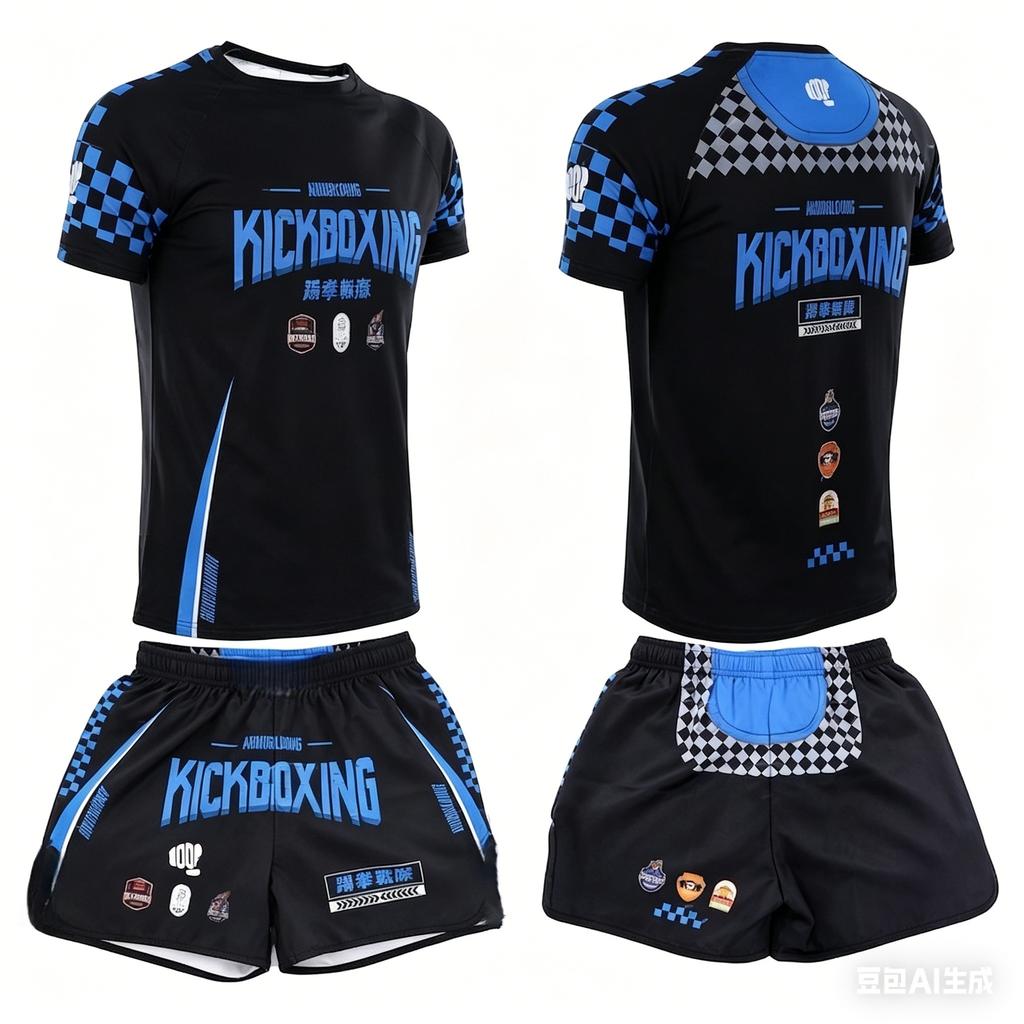 2026 Summer MMA Training Suit Quick Dry Combat Sportswear Set Bold Pink & Black Graphic Shorts & T-Shirt Outfit for Kids
