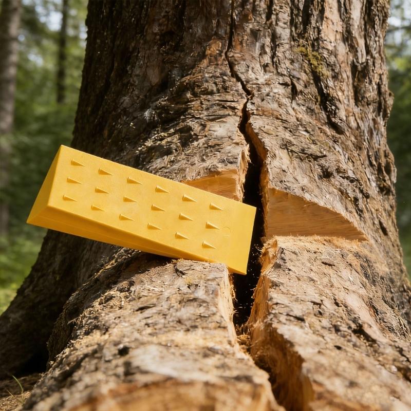 Tree Felling Wedges For Chainsaw Wood Cutting 5.5in/8in/10in Outdoor Forestry Tool For Professional Loggers Arborists