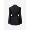 Cc Collect Stripe Belted Tailored Jacket  C261msf004 