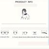 1 Pair of Fashionable Black Women's Rectangular Frame Glasses Suitable for Casual Wear Lightweight and Comfortable Design