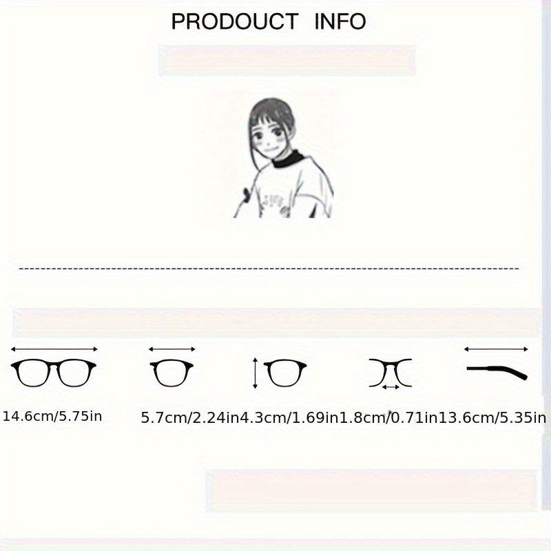 1 Pair of Fashionable Black Women's Rectangular Frame Glasses Suitable for Casual Wear Lightweight and Comfortable Design