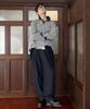 Semi-Wide Fluid Easy Pants Navy