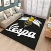 V-Vespa Moto Modern Fashion Carpet for Living Room Bedroom Sofa Area Rugs Kitchen Door Un-slip Floor Mats Alfombra Birthday Gift