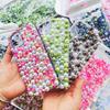 Yantuo 1000g Mixed Packaging Flat Back Pearls Resin Rhinestone Jelly Rhinestones Bulk Abs Loose Pearl for DIY Decoration