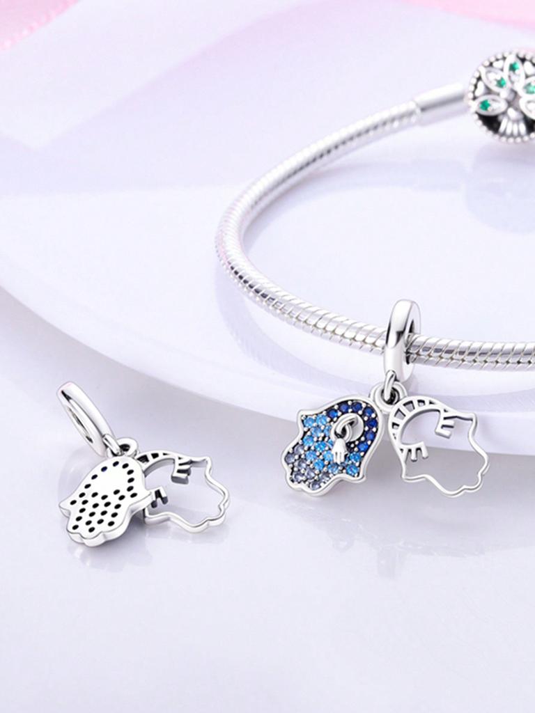 Charms Plata Religious Cross Beads Charm Copper Plated Fit Charms Copperoriginal Bracelet For Jewelry Making Diy Charm