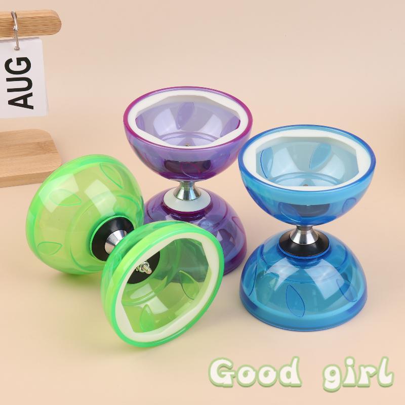 Sale Double-Head Diabolo Fitness Toy Outdoor Play Diabolo Yo-Yo Play Diabolo Yo-Yo Play Diabolo Elderly Children'S Toys